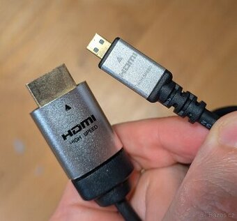 HDMI na Micro HDMI kabel, délka 1,7m – High Speed
