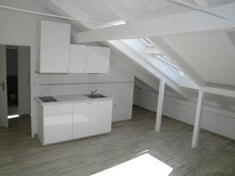 Pronajmu podkrovní garsoniéru