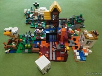 LEGO Minecraft - 8 modulárních setů 21138 - 21145