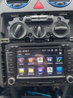 Autorádio 2 DIN VW Škoda