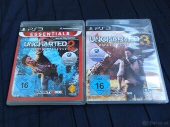 Uncharted 2 a 3 PS3 PlayStation 3