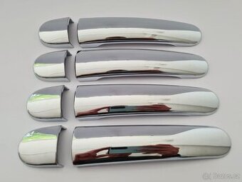 Chromové krytky klučiek ŠKODA VW SEAT