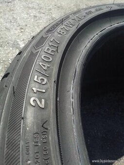 koupím sadu letní pneu 215/40 r17