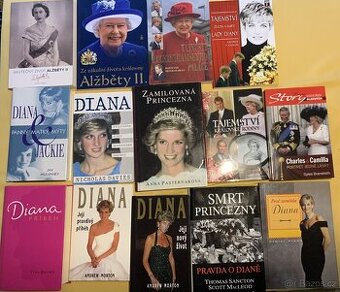 Knihy - Diana, Alžběta II