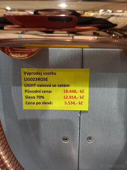 LIG023ROSE Paffoni vanová se setem