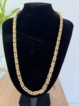 Zlatý řetízek královská vazba