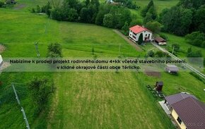 Pozemek s platným stavebním povolením, 950m2, Těrlicko