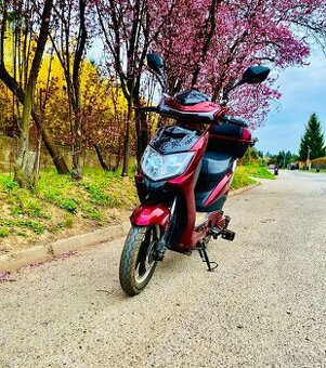 Elektroskútr bez ŘP Racceway E-Fichtl 30ah Lion elektrokolo