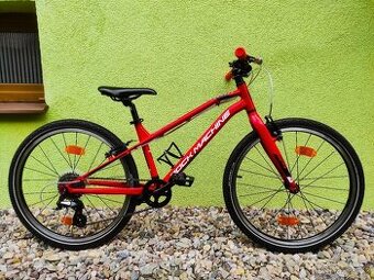 Značkové dětské kolo ROCK MACHINE Thunder 24" (červená)