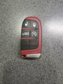 Dodge pouzdro klíče červené