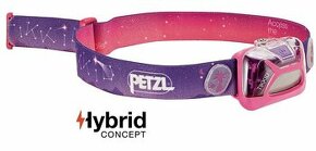 Dětská čelovka Petzl Tikkid Hybrid růžová - 1