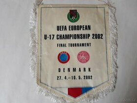 Fotbalová vlaječka - Evropský šampionát 2002