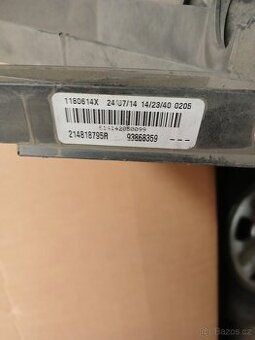 Ventilátor renault trafic 214818795R