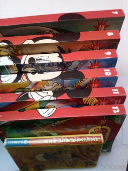 Starý Super komiks 6ks +školní kalendář kačera Donalda 97,98