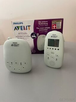 Philips AVENT elektronická chůvička s technologií DECT, SCD7