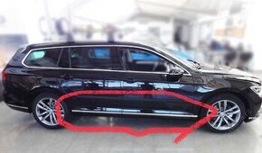 Passat b8 boční lišty