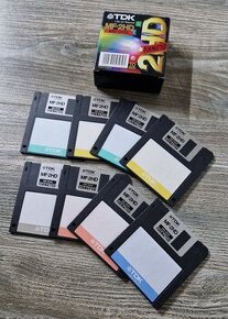 Diskety TDK 1.44 MB 3.5" - NOVÉ - 1