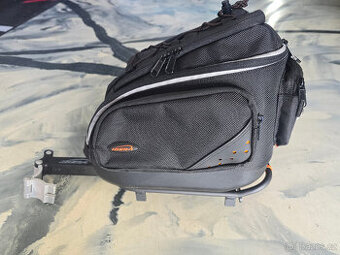 Set IBERA nosič IB-RA 6 + brašna IB-BA 12 - clip on systém - 1