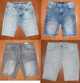 Džínové pánské kraťasy, vel. M, zn. Denim Co., Fishbone