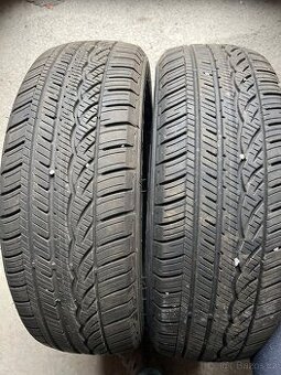 2x celoroční pneu 185/60/15 Dunlop