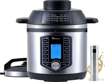 Sada horkovzdušné fritézy MasterPro FryCook a tlakového hrnc - 1