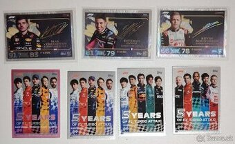 Formula1 2024 Topps TURBO ATTAX kartičky - verzia India - 1