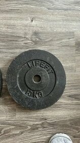 kotouč na čínku Lifefit 10 kg / tyč 30 mm