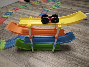 Plastová autodráha Teddies Flip & Go Racer
