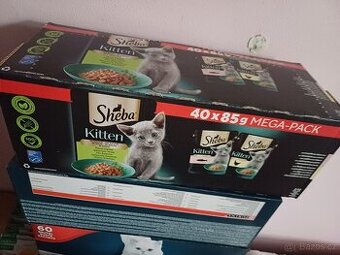 Kapsičky sheba pro koťátka