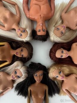 Vintage panenky Mattel Barbie a Ken