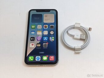 iPhone 11 64gb white. Dobru stav. Baterie 87%. Záruka 6 měs.