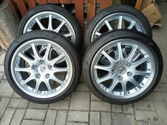 Prodám sadu kol BBS pro Porsche 911 GT3 vč. nových pneu