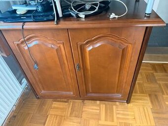 Komoda rustikální dřevěná - délka 106 cm
