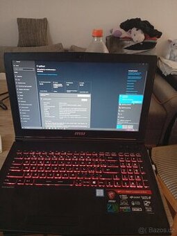 Prodám herní notebook MSI