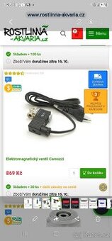 Elektromagnetický ventil Camozzi