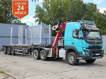 Volvo FMX 540, 6x6, EURO 6,  H. RUKA PALFINGER+ PŘÍVĚS TOM S