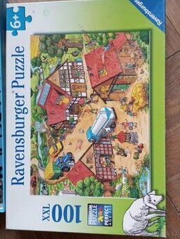 Ravensburger Puzzle 6+ let 100 dílků - Farma