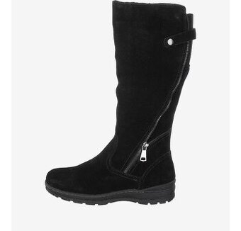 hezké zimní dámské kozačky