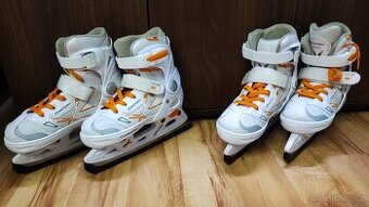 Dětské lední rostoucí brusle 33-36