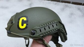 fast balistická zátěžová přilba neprůstřelná taktická ačr