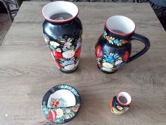 Chodská keramika  černá