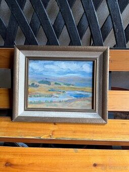 Obraz kresba krajiny