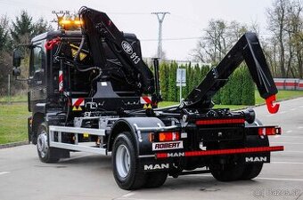 MAN TGM 15T NOVÝ HÁKOVÝ NOSIČ KONTEJNERŮ HYDRAULICKÁ RUKA