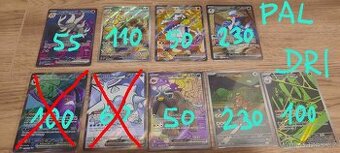 Pokémon karty hity + EX