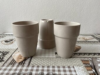 Nové stohovatelné šálky Ikea - 3 ks, 250 ml
