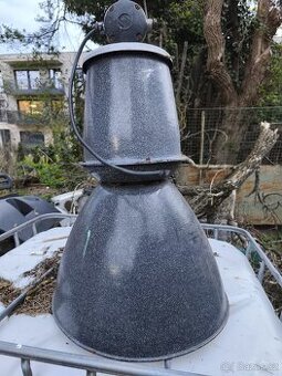 STARODÁVNÁ PRÚMYSLOVÁ SVĚTLA výška 80 cm