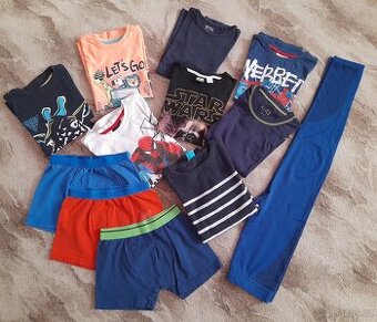 Balíček oblečení vel. 134.