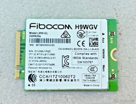 H9WGV Dell DW5820e Fibocom L850-GL LTE/WCDMA 4G WWAN karta