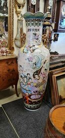Čínská porcelánová váza-výška 160 cm