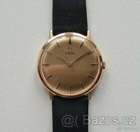 Pánské zlaté náramkové hodinky Omega 18K - 1